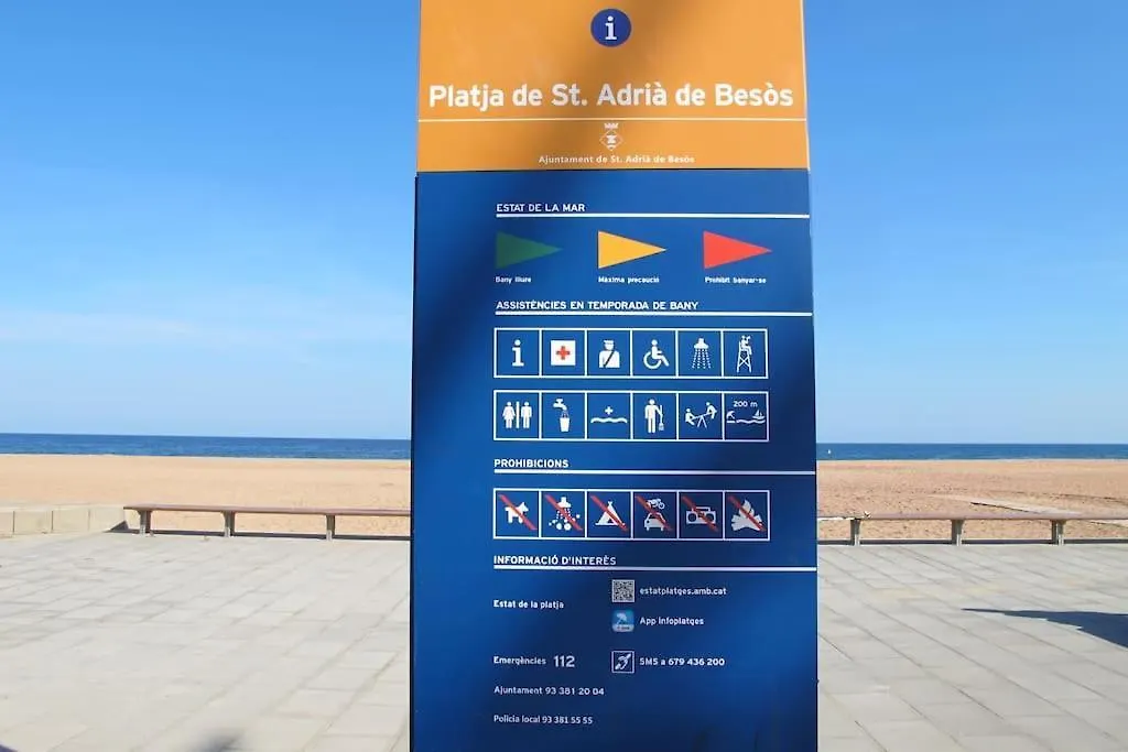 Barcelona Beach Apartment Sant Adria de Besos